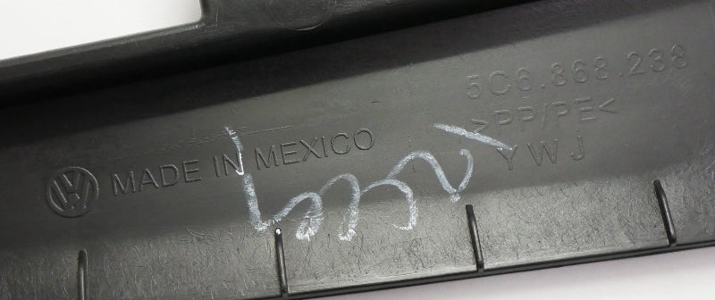 RH Lower A Pillar Interior Trim 11-18 VW Jetta Sedan MK6 - Genuine - 5C6 868 238