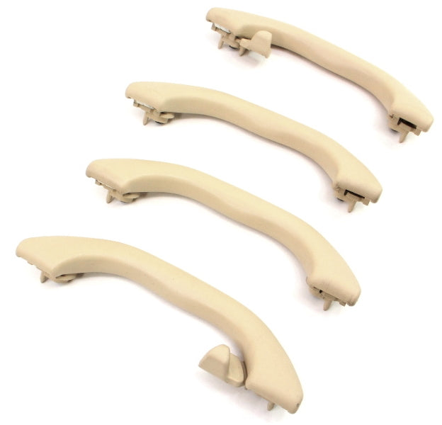 Upper Ceiling Grab Handle Set 01-05 VW Passat B5.5 Beetle - Pure Beige - Genuine