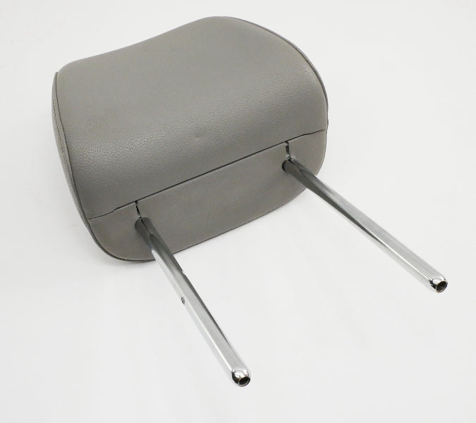 Front Seat Headrest 13-16 VW Jetta Hybrid MK6 Grey Leatherette - Genuine
