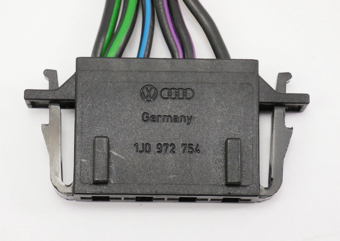 HVAC Blower Fan Resistor Wiring Plug Pigtail VW Passat B5 Audi A4 - 1J0 972 754