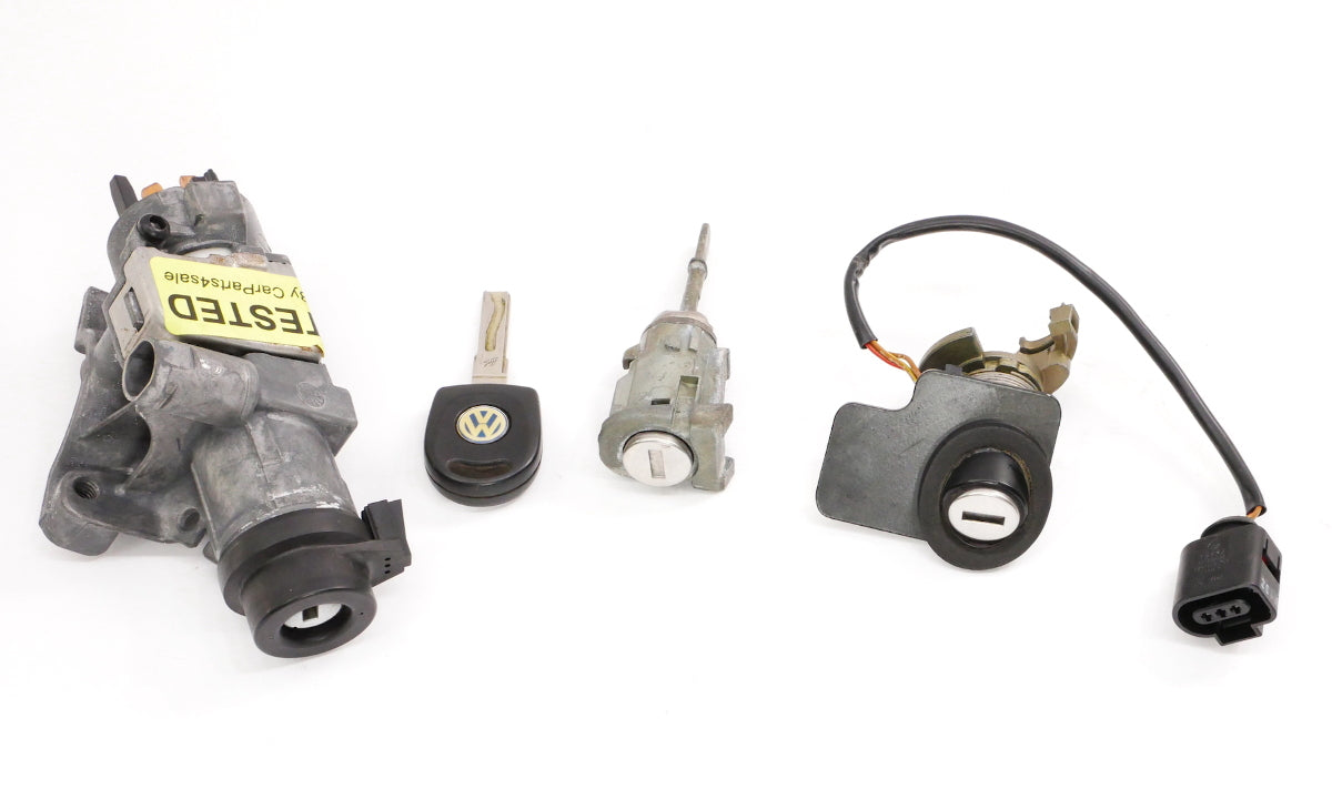 Lock Set Key Ignition Housing Door Handle 01-05 VW Passat B5.5 ~ 4B0 905 851 F