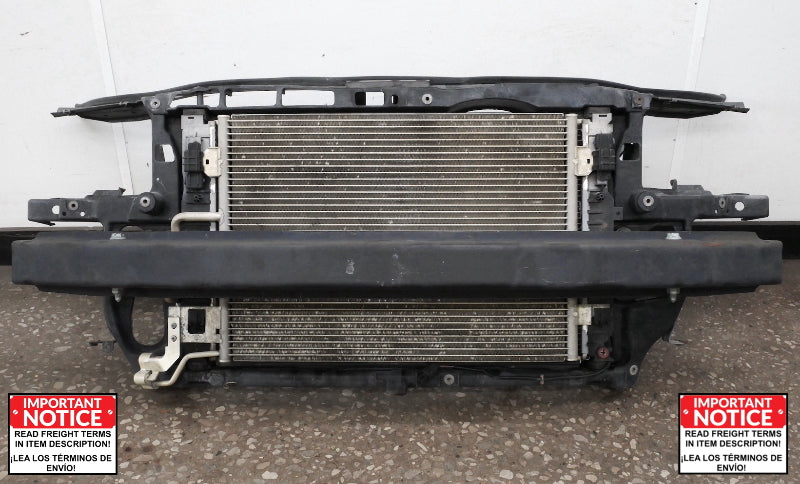 Loaded Radiator Core Support Rebar w/ AC Condenser 01-05 VW Passat B5.5 1.8T