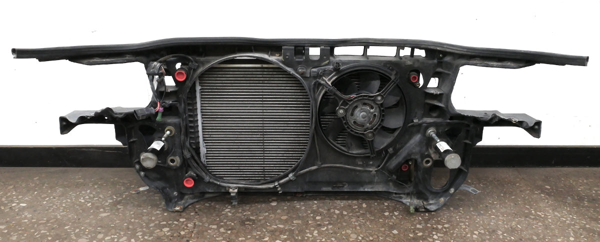 Loaded Radiator Core Support Rebar w/ AC Condenser 01-05 VW Passat B5.5 1.8T