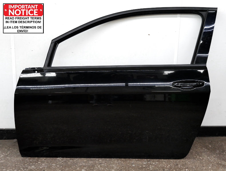 LH Door Assembly 15-17 VW Golf & GTI MK7 2DR - L041 Black - Genuine