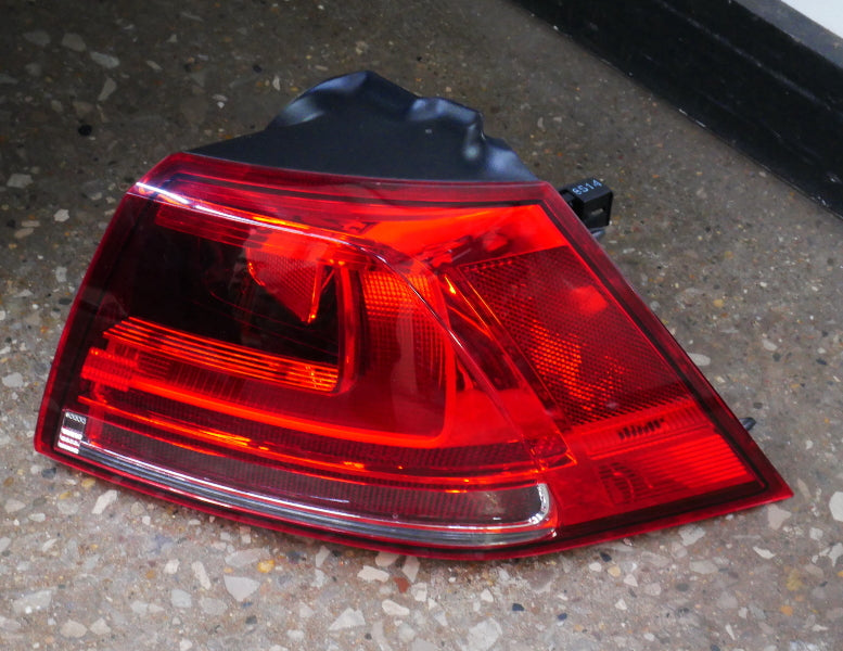 Hatch Lift Gate & Rear Bumper 15-19 VW Golf GTI MK7 - L041 Black - Genuine