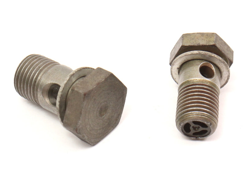 Power Steering Rack Banjo Bolts 02-06 Audi A4 B6 ~ Genuine ZF