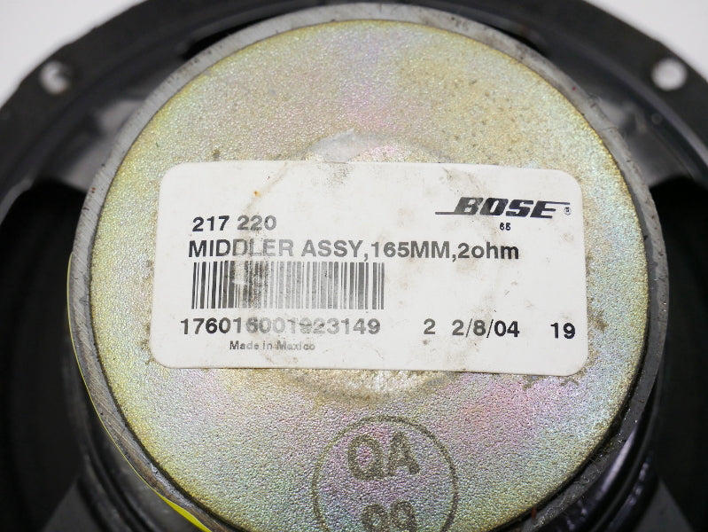 Rear Bose Speaker 03-09 Audi A4 S4 B6 Convertible - Genuine