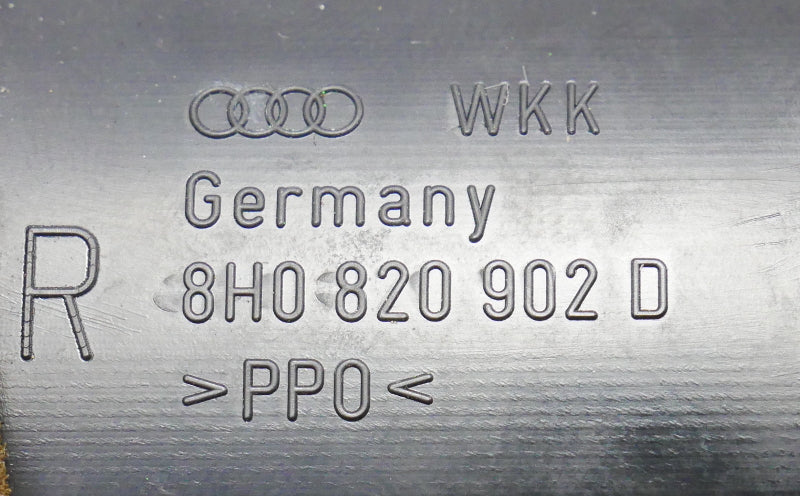 RH Dash Vent 03-09 Audi A4 S4 B6 B7 Convertible Cabriolet - 8H0 820 902 D