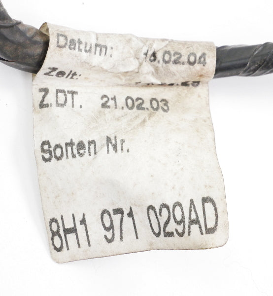 RH Door Wiring Harness 03-09 Audi A4 S4 B6 B7 Convertible - 8H1 971 029 AD