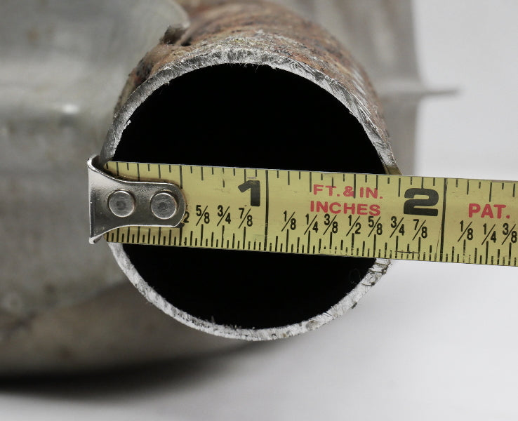 LH Stock Exhaust Muffler 02-05 Audi A4 B6 1.8T - Genuine - 8E0 253 611 DJ