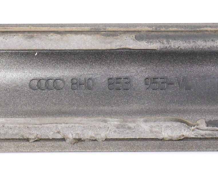 LH Door Molding Trim Rub Strip 03-09 Audi A4 S4 B6 Convertible LY1W 8H0 853 953