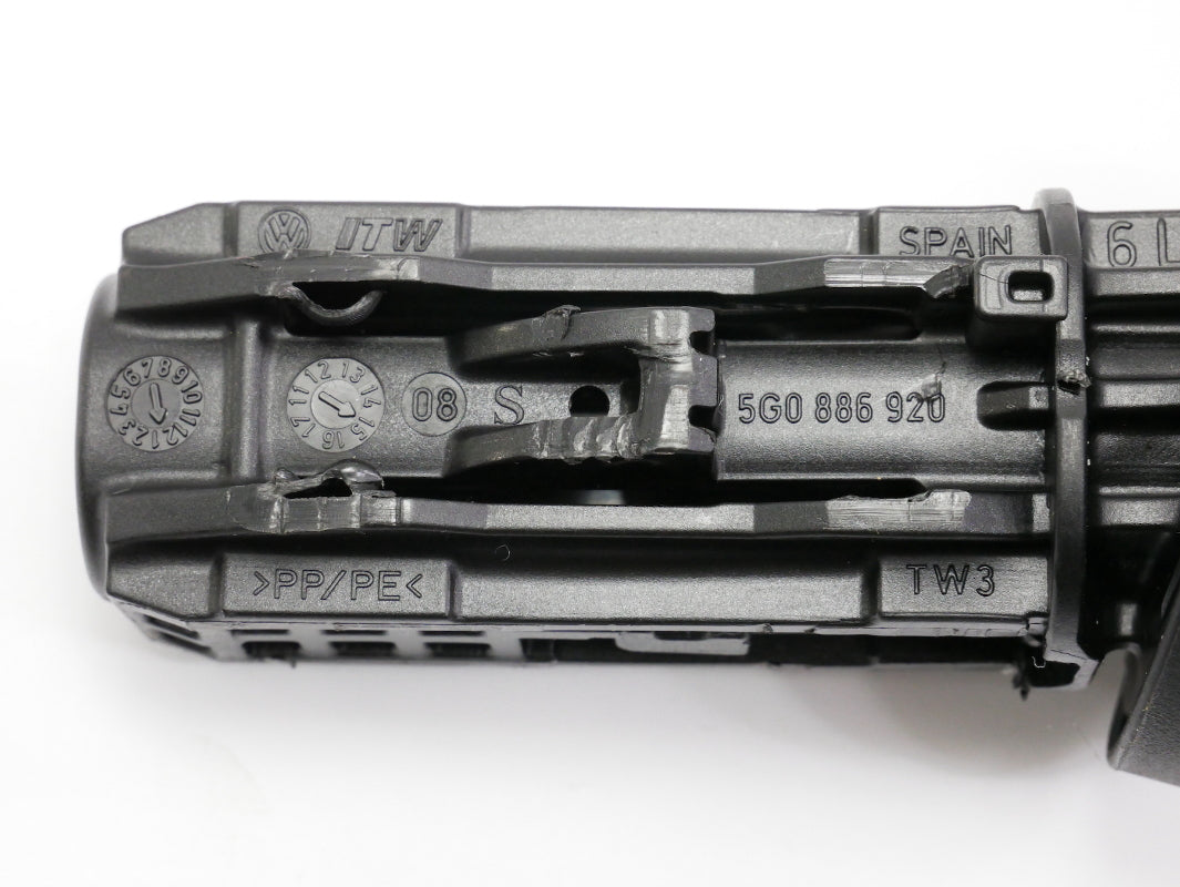 Rear Headrest Guide Tube Insert 15-21 VW Golf Sportwagen MK7 - 5G0 886 920 D