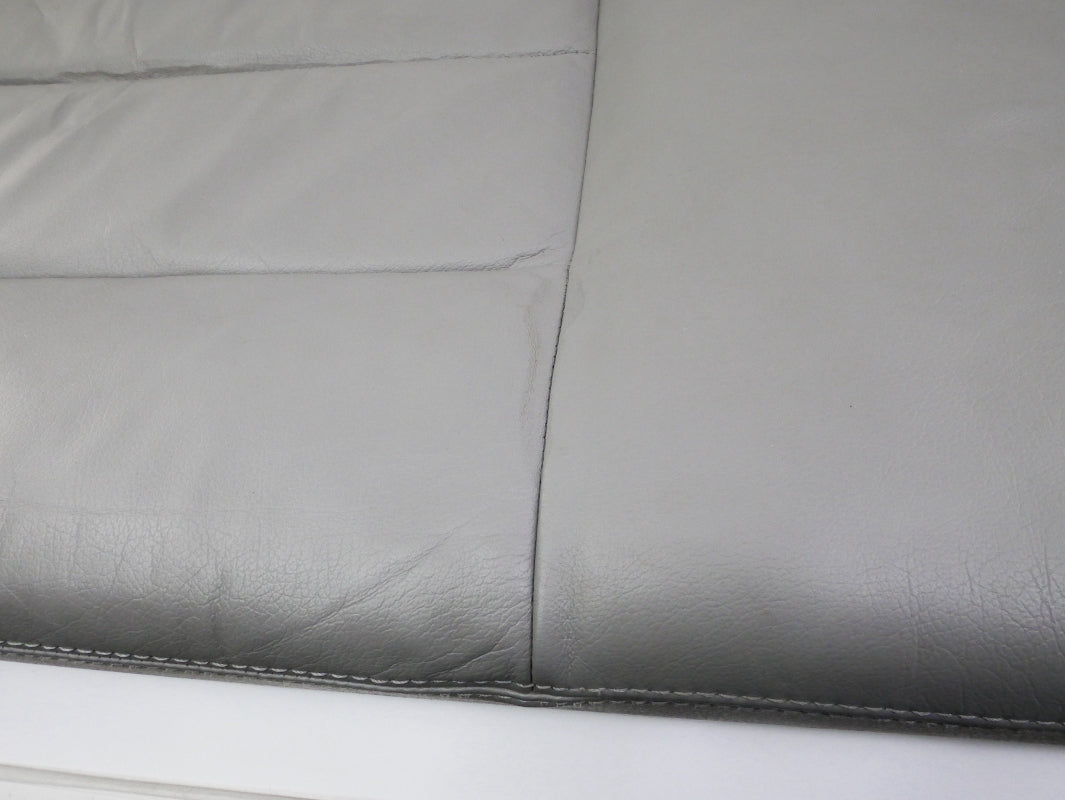 Rear Back Seat Bench Cushion Foam & Cover 01-05 VW Passat B5.5 - Grey Leather