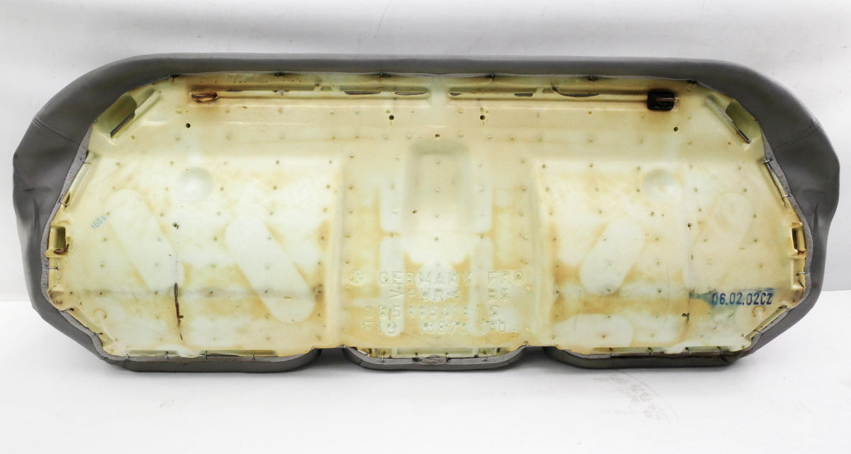 Rear Back Seat Bench Cushion Foam & Cover 01-05 VW Passat B5.5 - Grey Leather