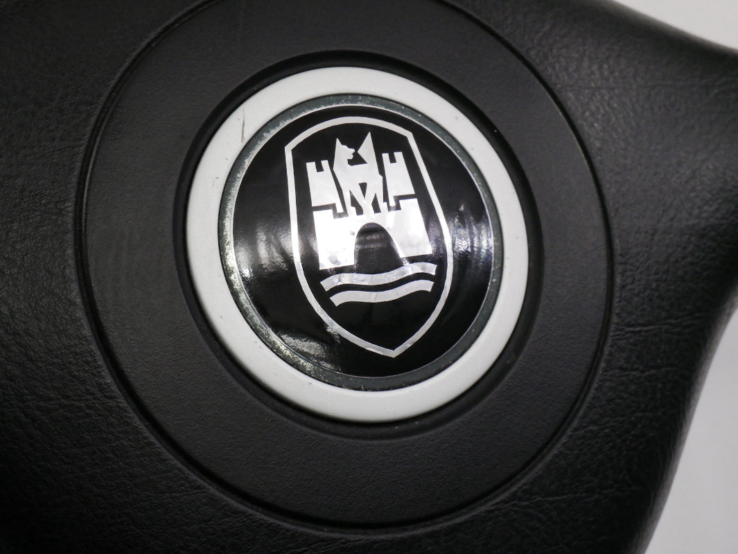 3 Spoke Sport Steering Wheel & Airbag VW Jetta GTI MK4 - Black Perforated Leather - Genuine