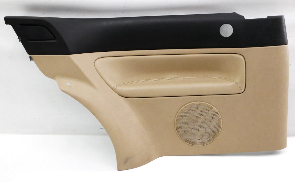 LH Rear Leather Rear Side Interior Door Panel Trim 99-05 VW Golf GTI MK4 Genuine