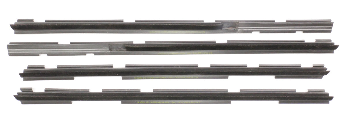 Interior Door Panel Window Seal Scraper Trim Set 99-05 VW Jetta Golf 4DR MK4 OEM