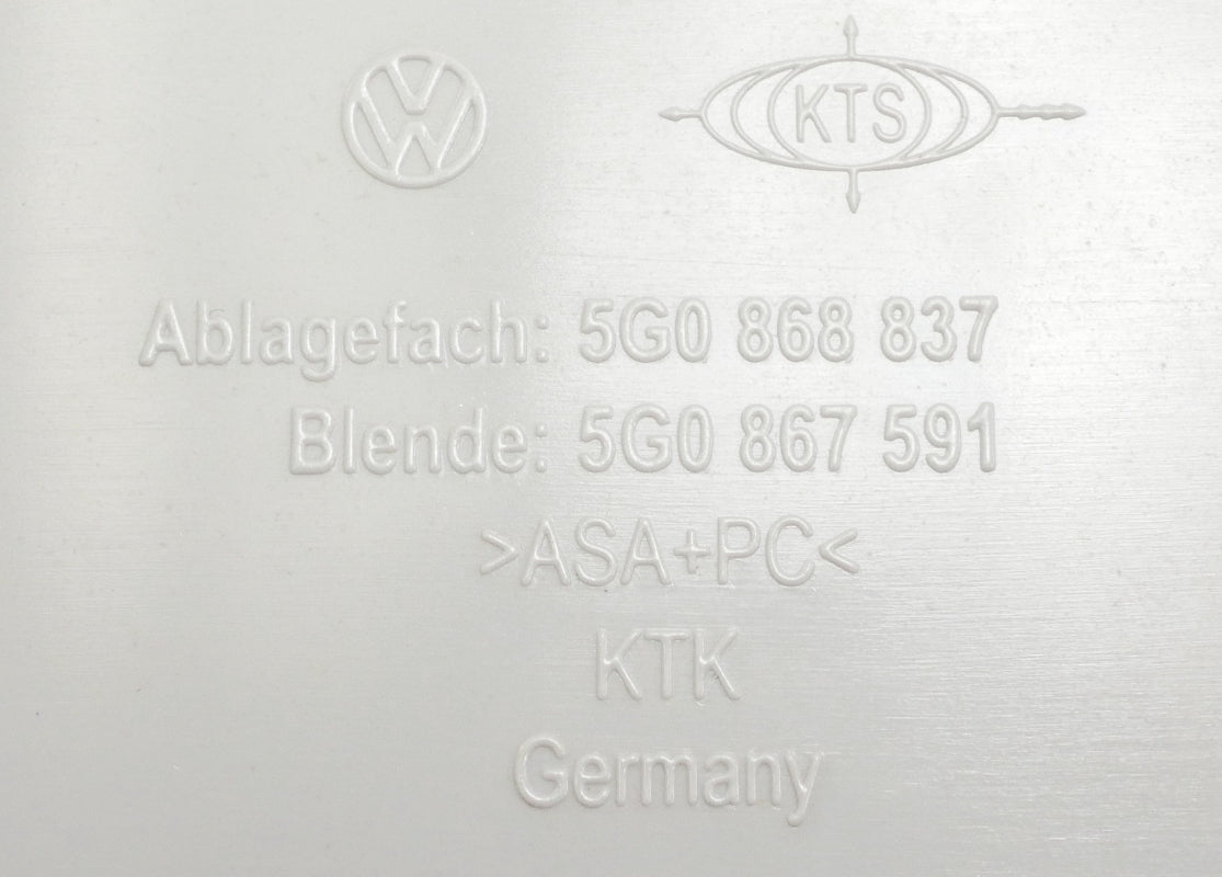 Overhead Dome Light Sunroof Switch 15-19 VW Golf MK7 - Genuine - 5G0 867 591 C