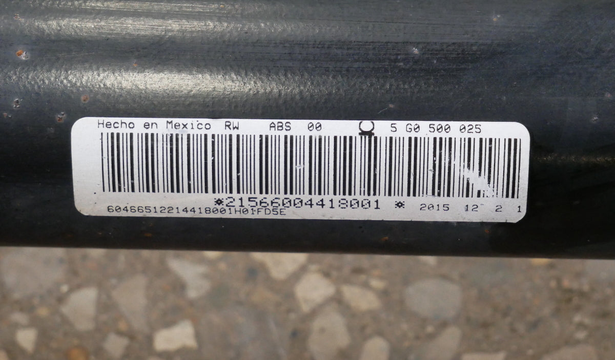 IRS Rear Suspension Subframe Control Arms 15-21 VW Golf GTI MK7 FWD 5G0 500 025