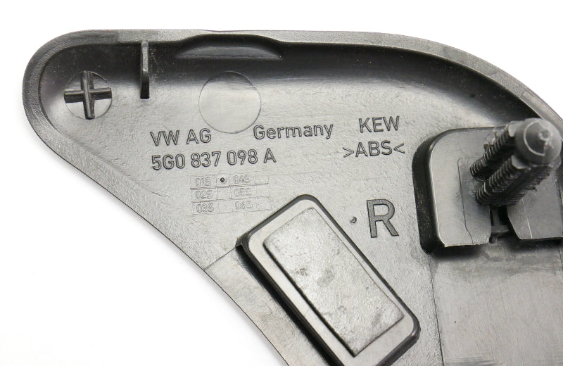 RH Front Mirror Bolt Cover Cap 15-19 VW Golf GTI Alltrack MK7 - 5G0 837 098 A
