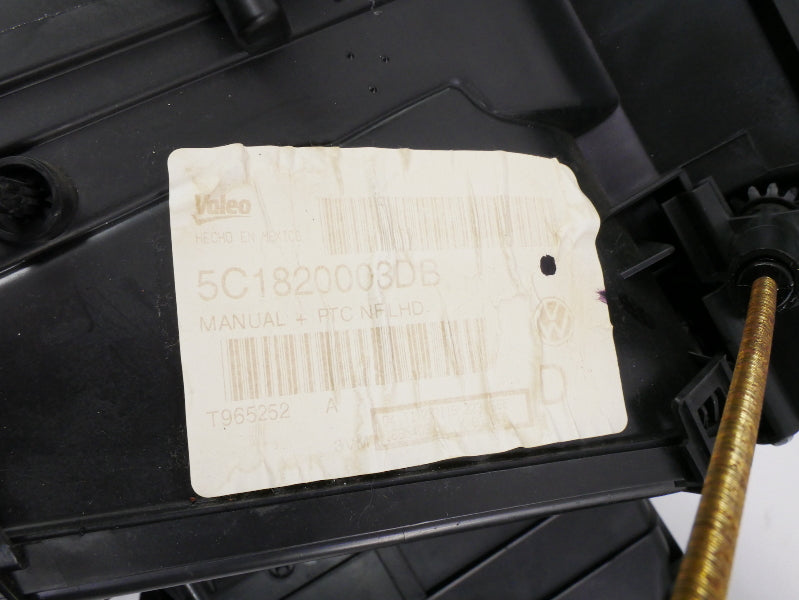 Climate Control Heater Box HVAC AC 15-16 VW Jetta MK6 TDI Diesel 5C1 820 003 DB