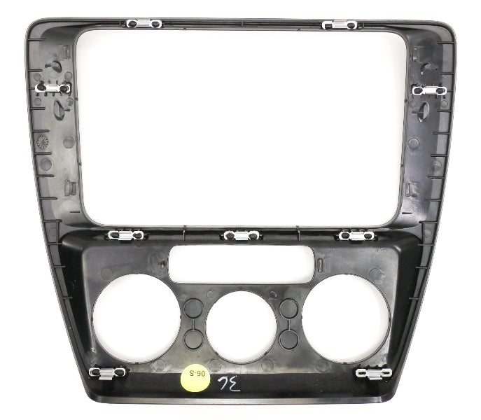 Gloss Center Dash Climate Radio Trim 15-18 VW Jetta MK6 - Genuine 5C6 858 071 C