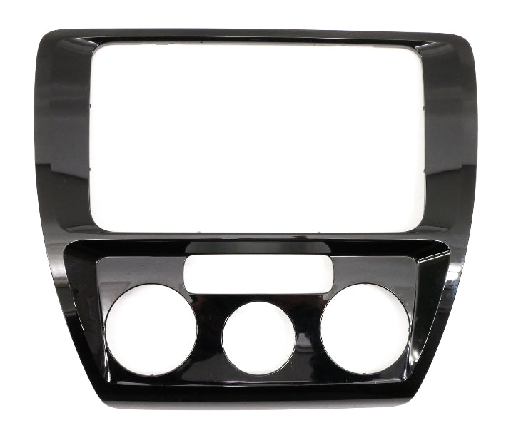 Gloss Center Dash Climate Radio Trim 15-18 VW Jetta MK6 - Genuine 5C6 858 071 C