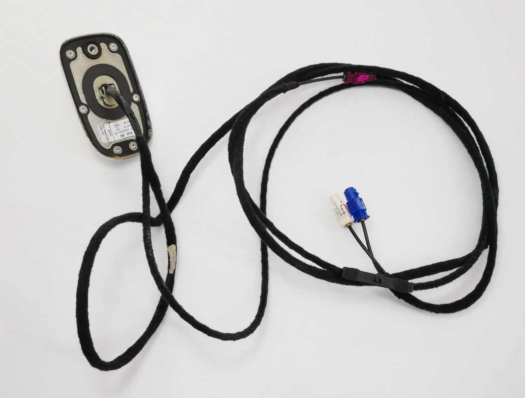 Shark Fin Roof Antenna 05-11 Audi A6 S6 C6 - LY9C Ibis White - 4F5 035 503 K