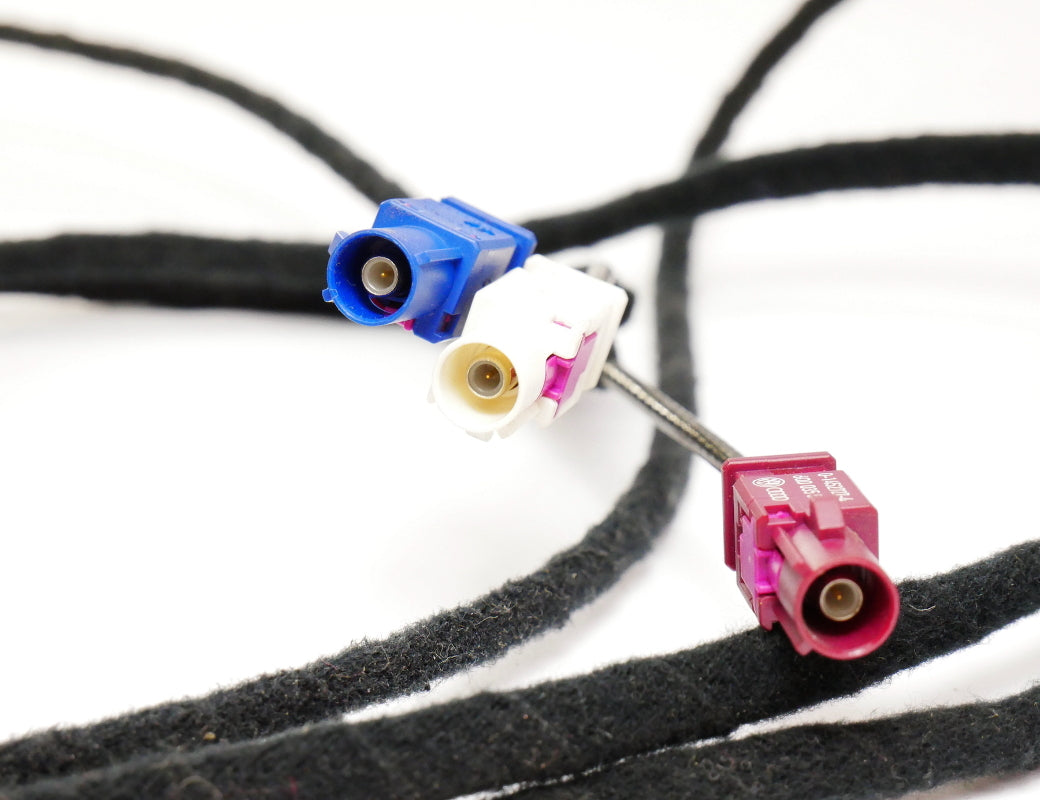 Shark Fin Roof Antenna 05-11 Audi A6 S6 C6 - LY9C Ibis White - 4F5 035 503 K