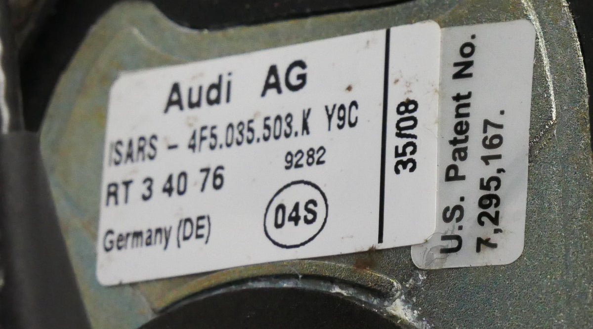 Shark Fin Roof Antenna 05-11 Audi A6 S6 C6 - LY9C Ibis White - 4F5 035 503 K