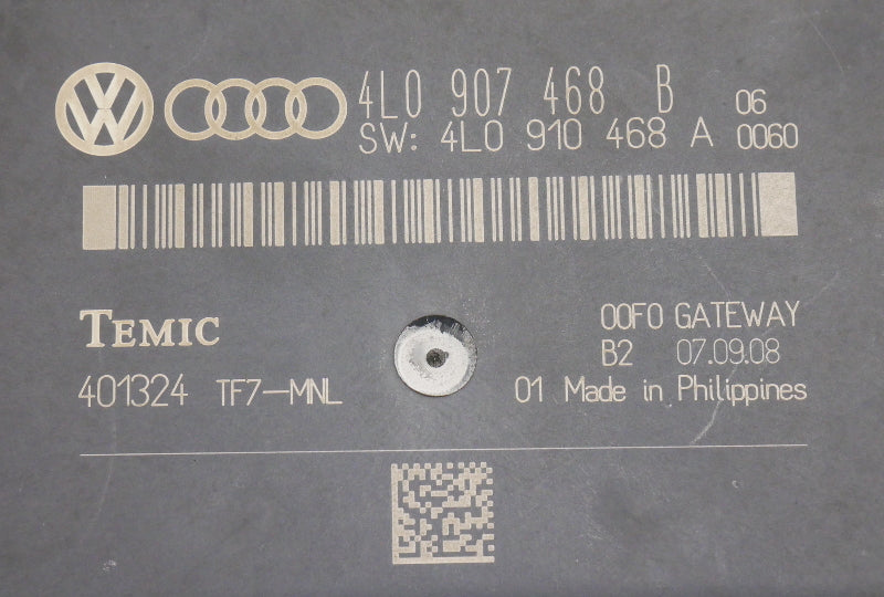 Can Bus Gateway Control Module 05-11 Audi A6 C6 - Genuine - 4F0 907 468 B