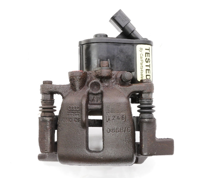 RH Rear Caliper Carrier & Parking Brake 07-11 Audi A6 C6 Quattro - Genuine