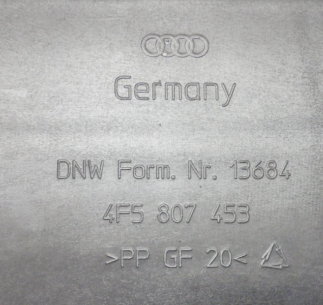 Rear Bumper Brackets Mounts 05-08 Audi A6 C6 Sedan - 4F5 807 453 / 4F5 807 897 A