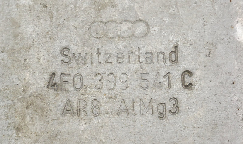 Front Sub Frame Subframe Bracket 05-11 Audi A6 S6 C6 - Genuine - 4F0 399 541 C