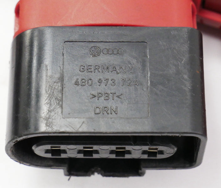 LH Engine Coil Wiring Harness Pigtail Plugs 07-08 Audi A6 C6 3.2 - 4B0 973 724