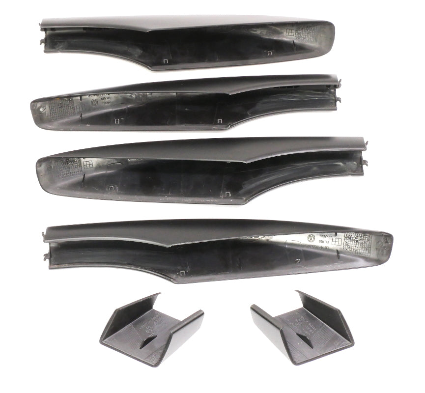 Roof Rack Cover Cap Trim Set 09-14 VW Jetta Sportwagen - 1K9 860 145 146 147 150