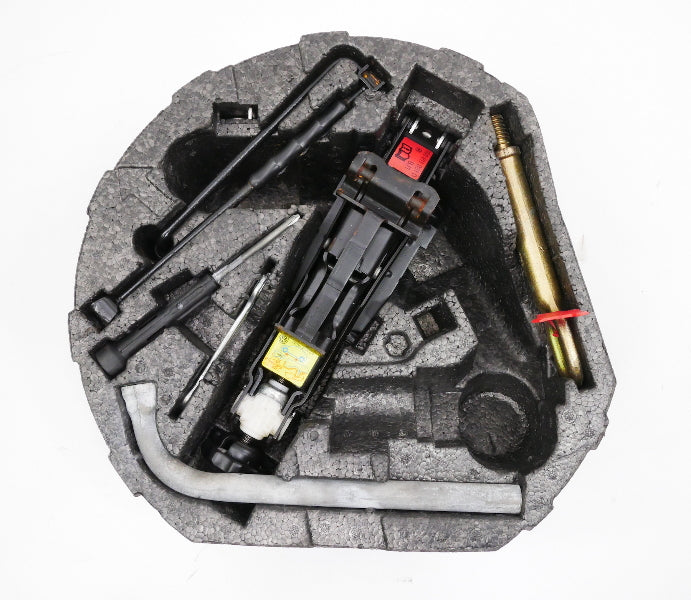 Trunk Tool Kit 98-10 VW Beetle Jack Lug Wrench Tow Hook - Genuine 1C0 011 031 D