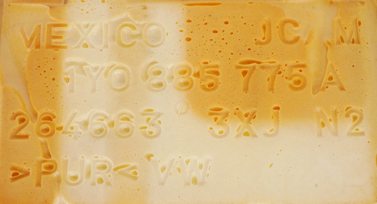 Rear Seat Back Rest 03-10 VW Beetle Convertible Black Leather - 1Y0 885 775 A