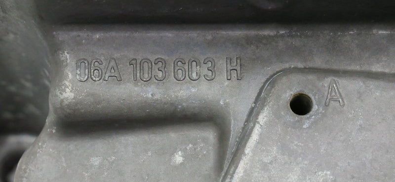 Oil Pan 03-05 VW Beetle 2.0 w/o Sensor Hole - Genuine - 06A 103 603 H