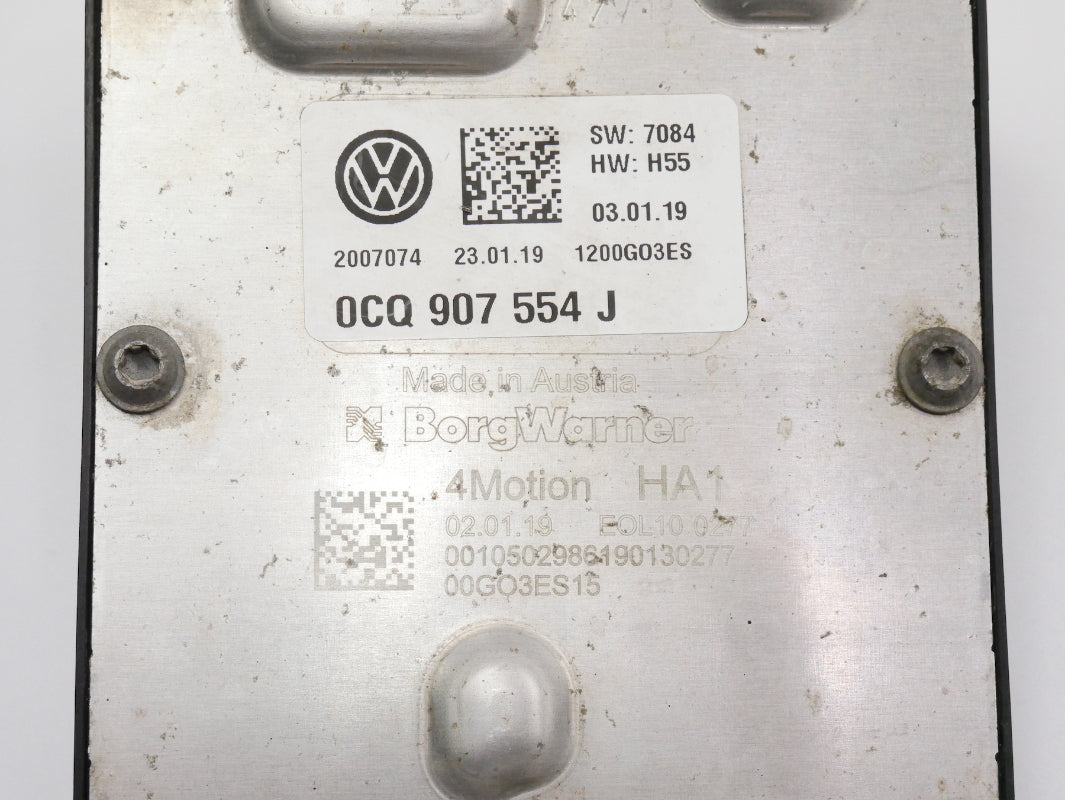 Differential Control Module VW Golf R Sportwagen MK7 Audi A3 S3 - 0CQ 907 554 J