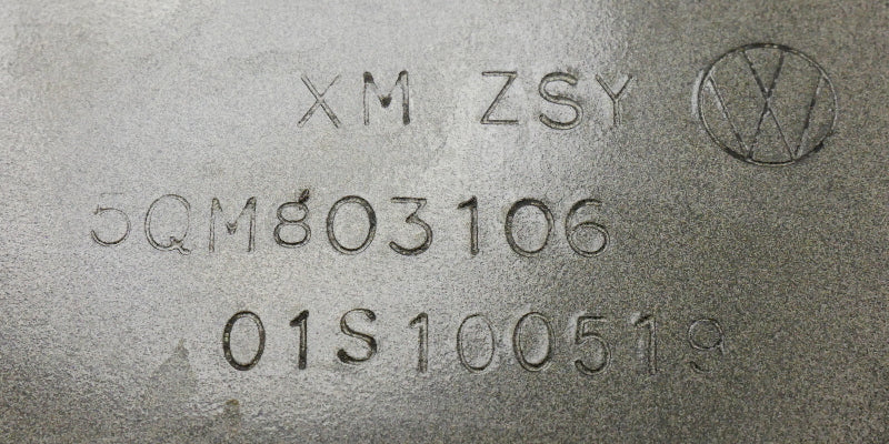 RH Frame Rail End Cut 15-21 VW Golf GTI Sportwagen Alltrack MK7 - 5QM 803 106