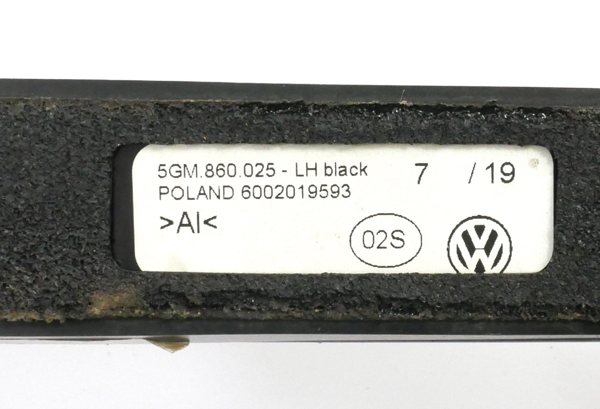 RH Roof Rack Cargo Bar 15-19 VW Golf Sportwagen MK7 - Genuine - 5GM 860 026 D