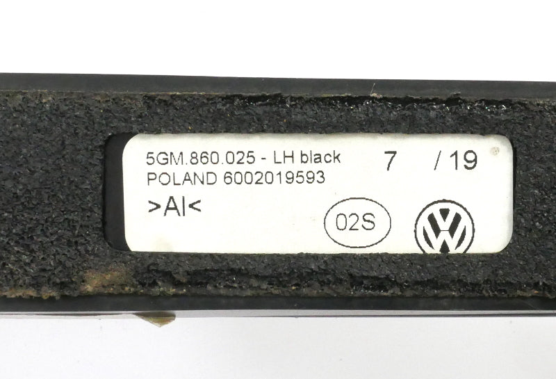 LH Roof Rack Cargo Bar 15-19 VW Golf Sportwagen MK7 - Genuine - 5GM 860 025