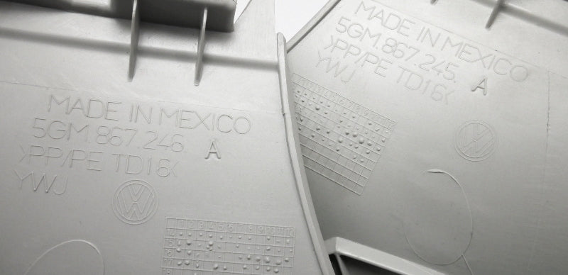 Rear Interior Hatch D Pillar Trim 15-19 VW Sportwagen Alltrack MK7 5GM 867 246 A