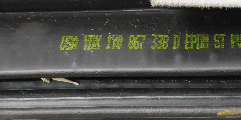 Front Interior Window Inner Weather Scraper Seal 03-10 VW Beetle Convertible