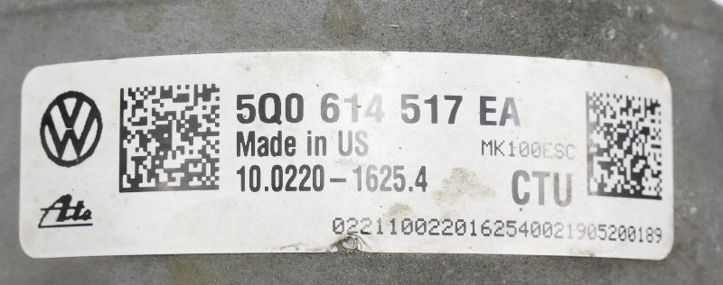 ABS Pump & Module 18-19 VW Golf GTI Sportwagen Alltrack MK7 - 5Q0 614 517 EA