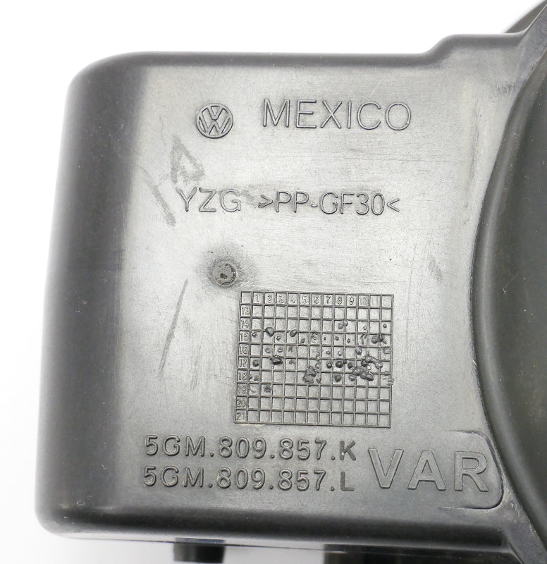 Gas Fuel Door Lid 15-19 VW Golf Sportwagen Alltrack MK7 LC9X Black 5GM 809 857 K