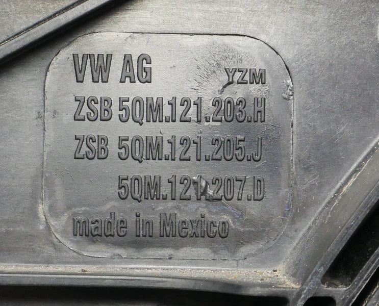 Loaded Radiator Support Fan Coolers 15-21 VW Golf Sportwagen MK7 - 5QM 121 203 H