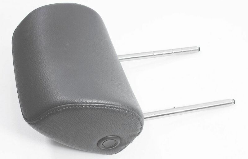 RH Front Headrest 05-10 VW Jetta Rabbit Golf MK5 Vinyl Anthracite - Genuine