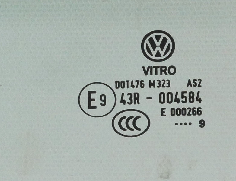 LH Rear Door Side Window Glass 15-19 VW Golf Sportwagen Alltrack MK7 - Genuine